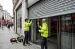 Commercial roller shutters installed for retail shops warehouses and business properties