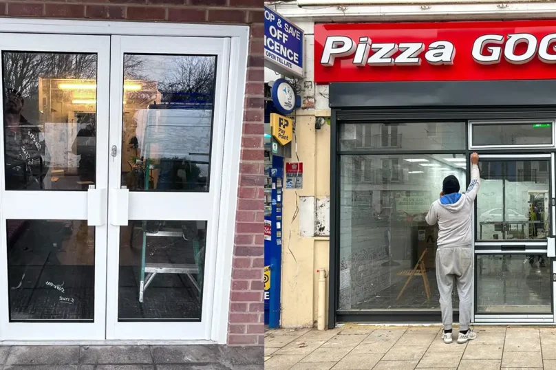 Emergency glass replacement and shopfront repair service for commercial properties