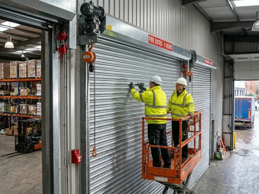 Fire Rated Rolling Shutters…_202605261254 copy Fire rated rolling shutters installed for commercial and industrial properties in London